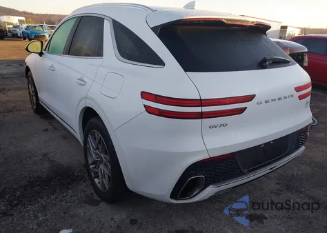 2025 Genesis Gv70 2.5T Awd из США, поврежденный, VIN 5NMMADTBXSH027454